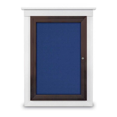 Sliding Glass Door Radius Letterboard,Hdr,48x36,Bronze/Grey